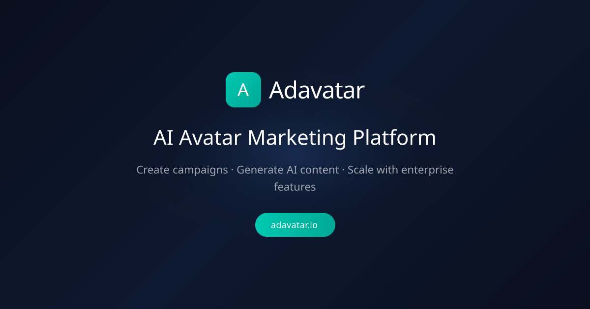 AI Avatar Marketplace — Buy & Sell AI Video Avatars | Adavatar | Adavatar